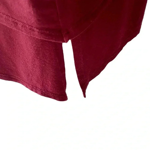 Eileen Fisher Asymmetrical Viscose Spandex Tiered Jersey Tunic Top Women Sz XL - Picture 6 of 8